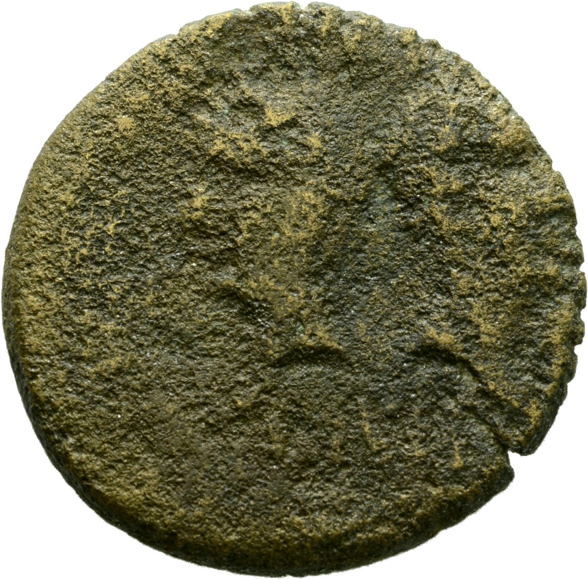 RIC I (second edition) Augustus 155 Augustus obverse, Heads of Agrippa (left) and Augustus (right) back to back, Agrippa w...