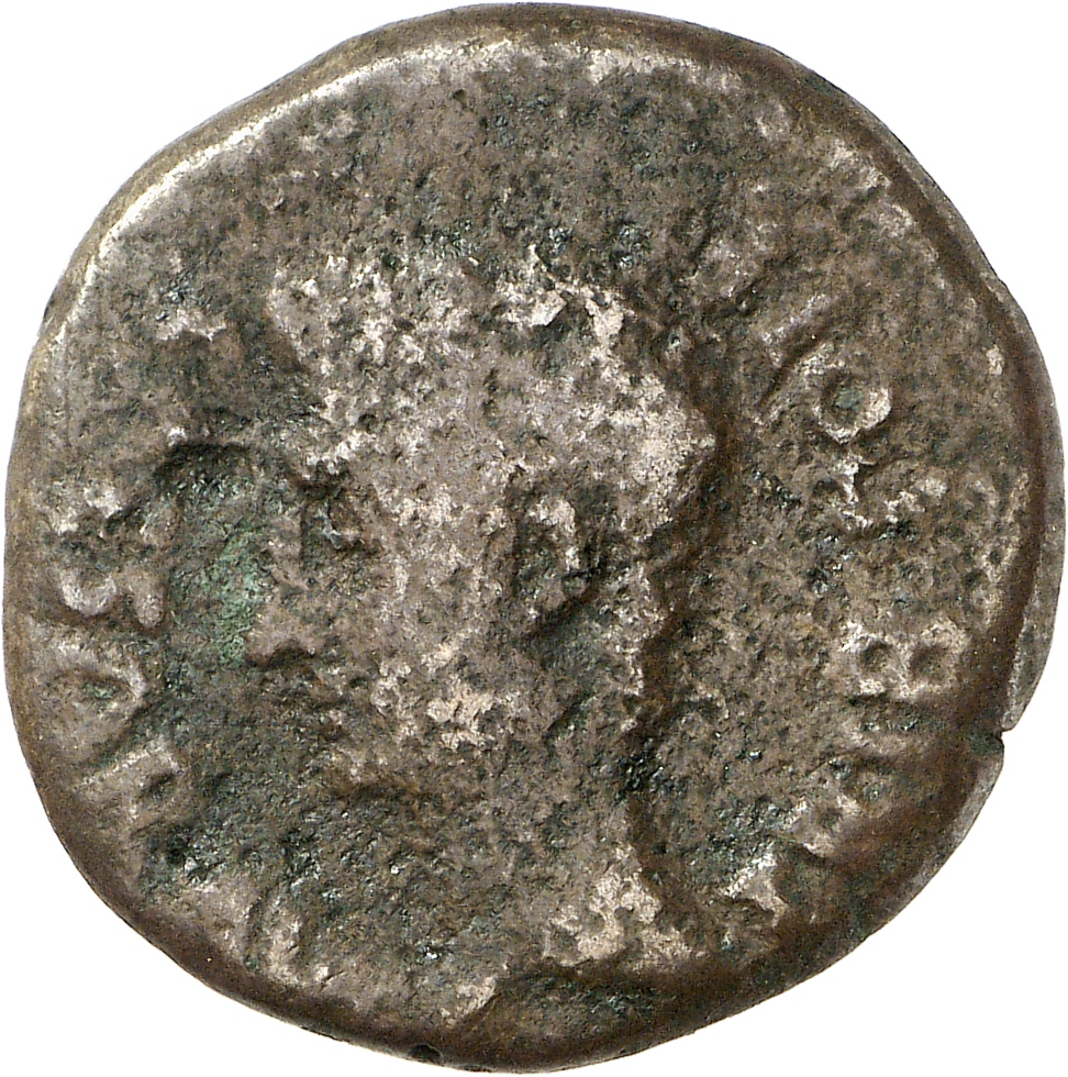 RIC I (second edition) Augustus 15B Augustus obverse, Head of Augustus, bare, left