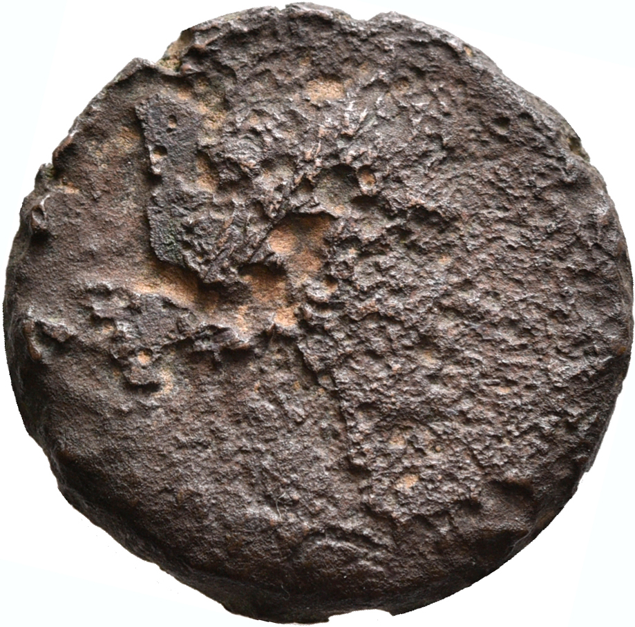 RIC I (second edition) Augustus 233 Augustus obverse — Head of Augustus, laureate, right