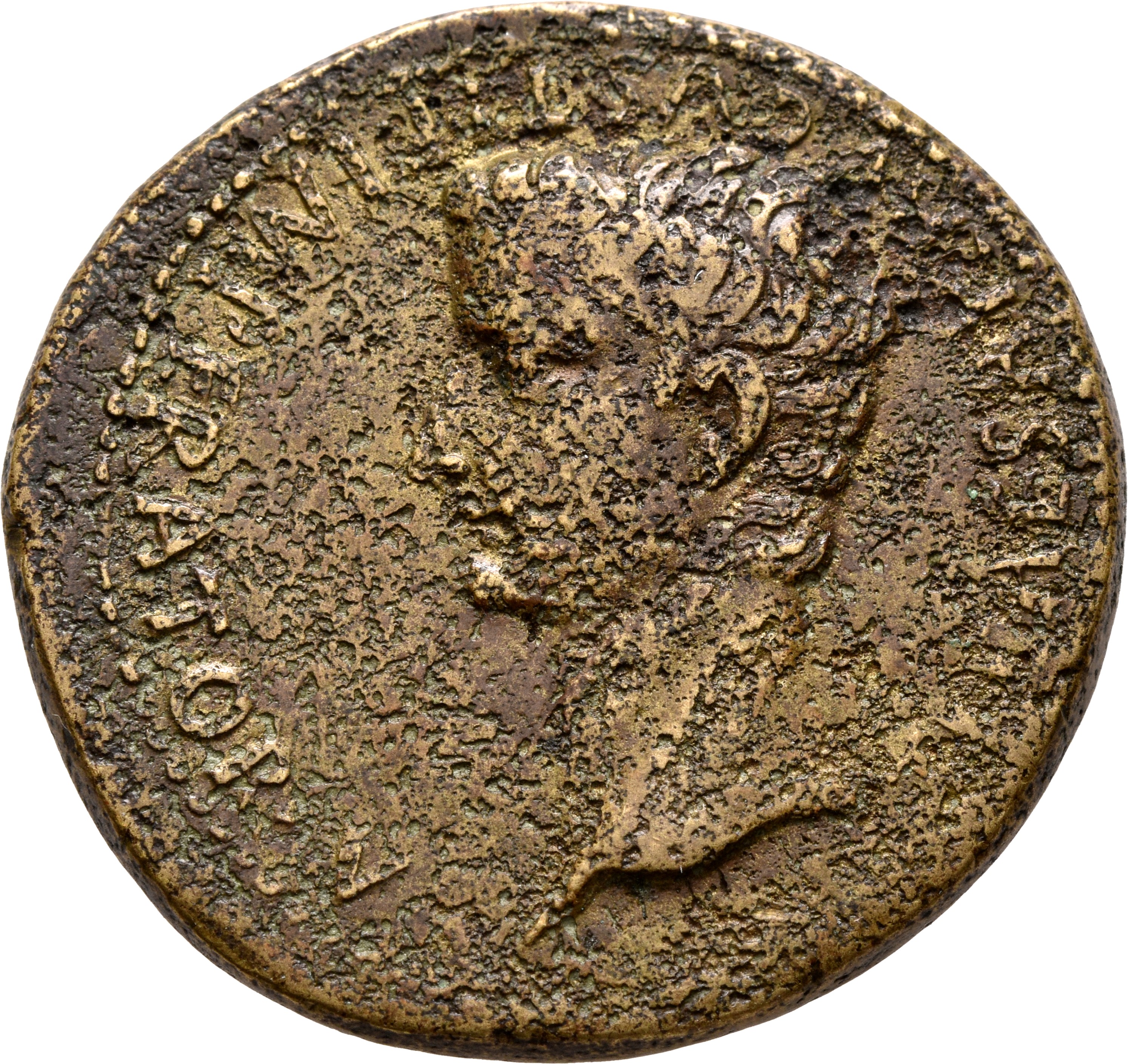 RIC I (second edition) Augustus 240 Augustus obverse — Head of Tiberius, bare, left