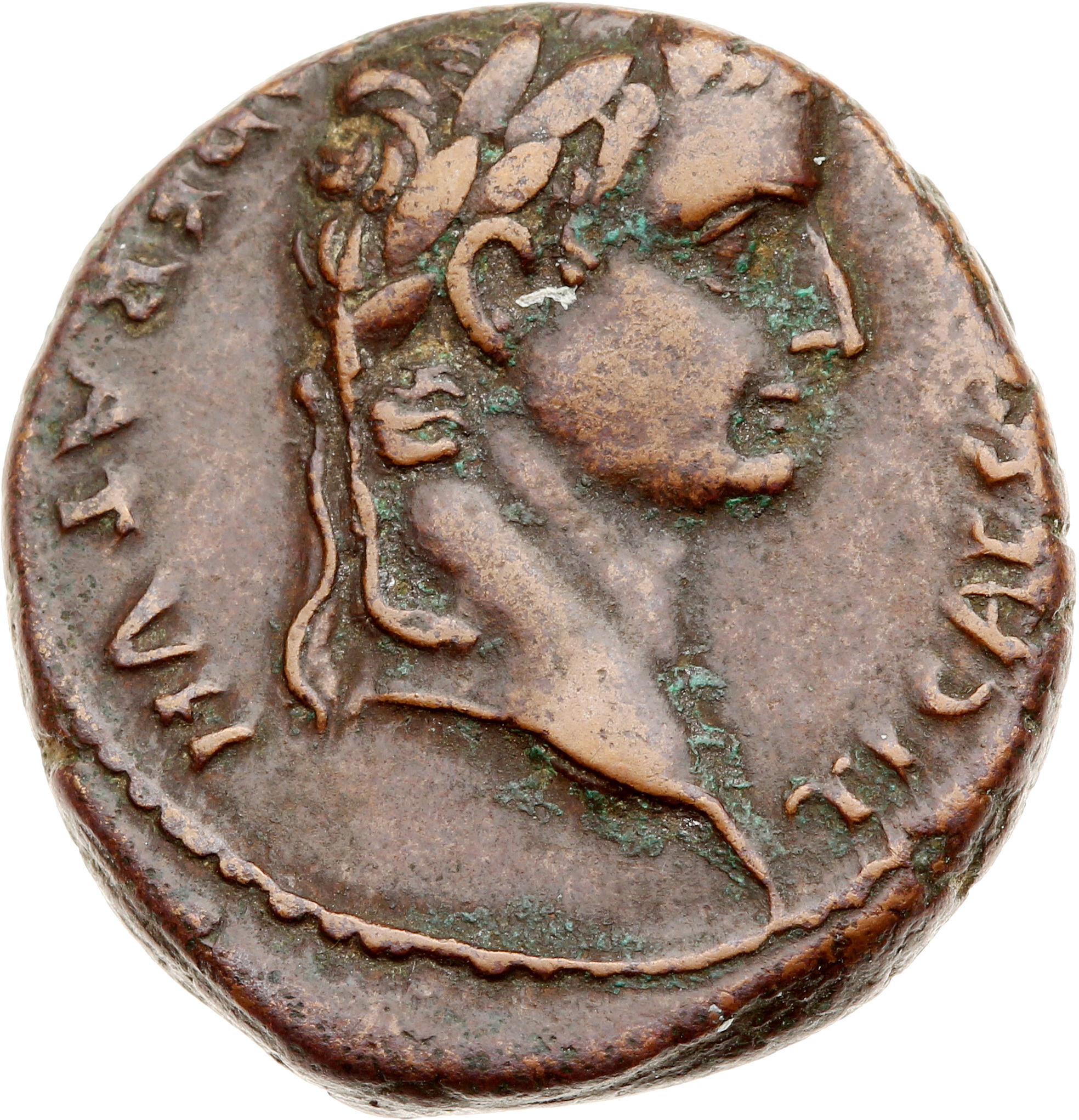 RIC I (second edition) Augustus 245 Augustus obverse — Head of Tiberius, laureate, right