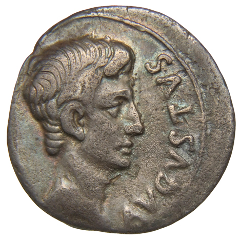 RIC I (second edition) Augustus 297 Augustus obverse — Head of Augustus, bare, right