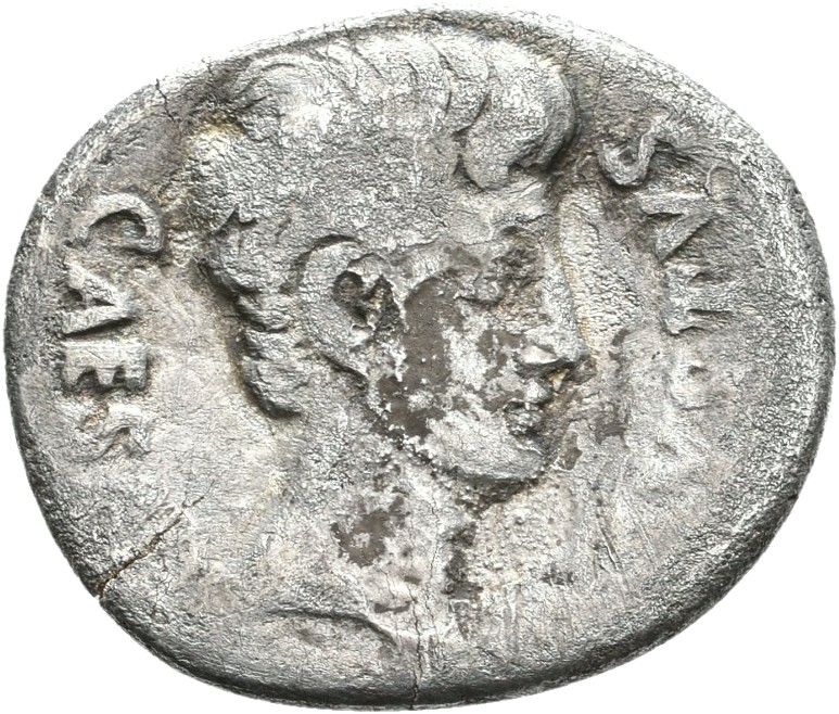 RIC I (second edition) Augustus 299 Augustus obverse — Head of Augustus, bare, right
