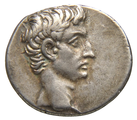 RIC I (second edition) Augustus 359 Augustus obverse, Head of Augustus, bare, right