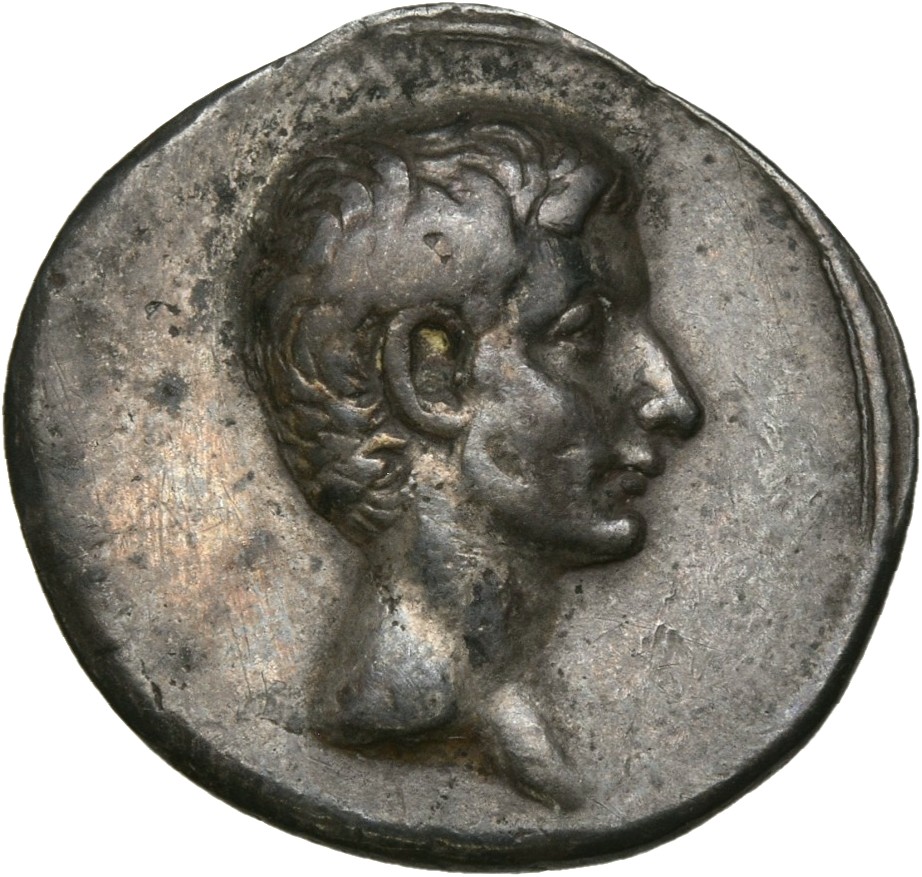 RIC I (second edition) Augustus 359 Augustus obverse — Head of Augustus, bare, right