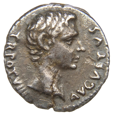 RIC I (second edition) Augustus 361 Augustus obverse, Head of Augustus, bare, right