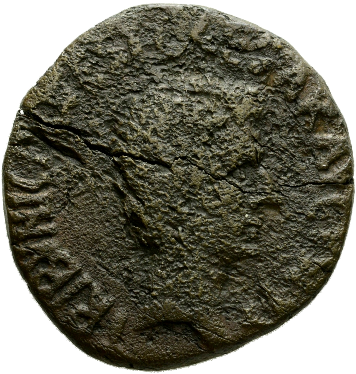 RIC I (second edition) Augustus 373 Augustus obverse, Head of Augustus, bare, right