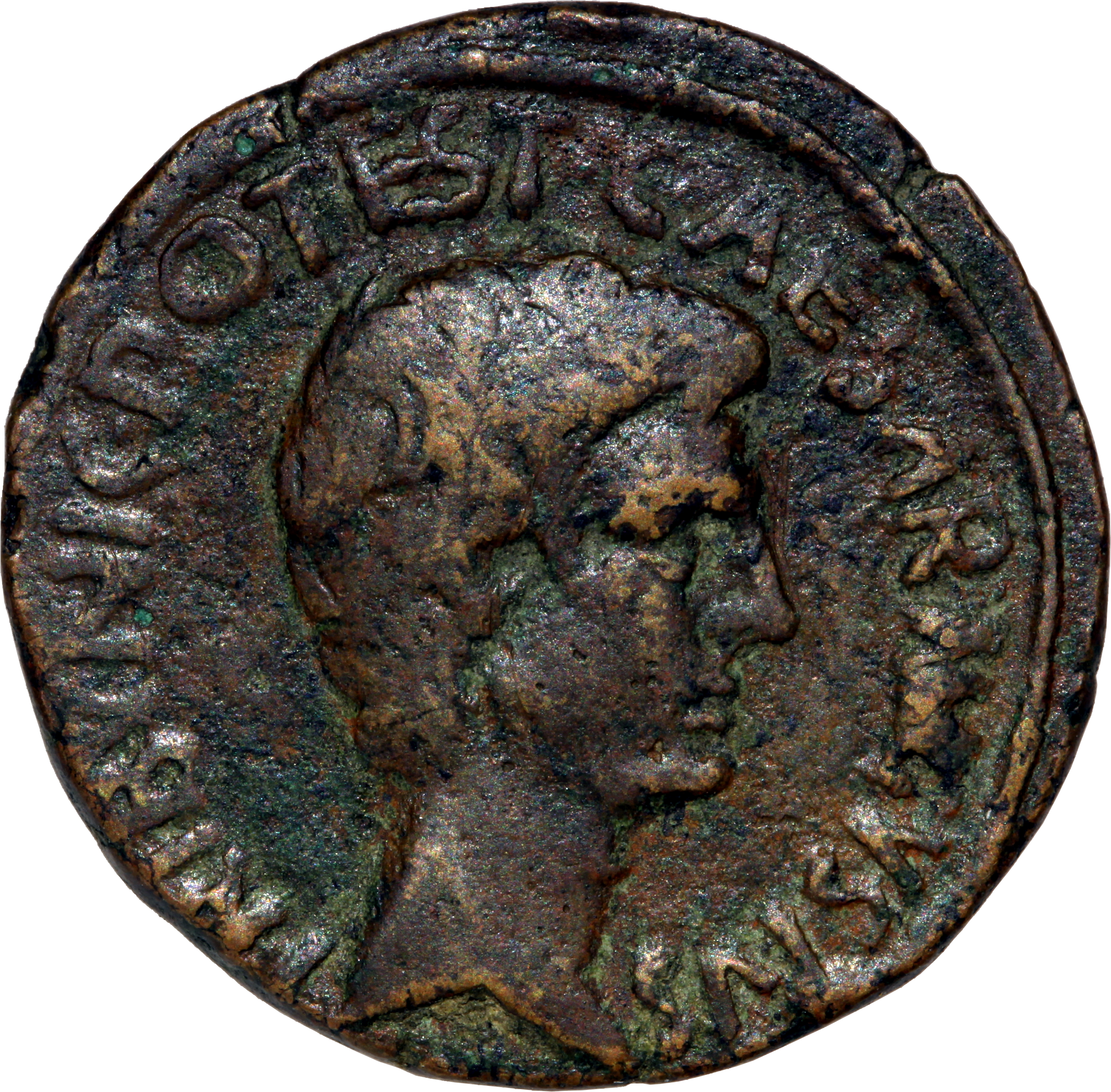 RIC I (second edition) Augustus 373 Augustus obverse — Head of Augustus, bare, right