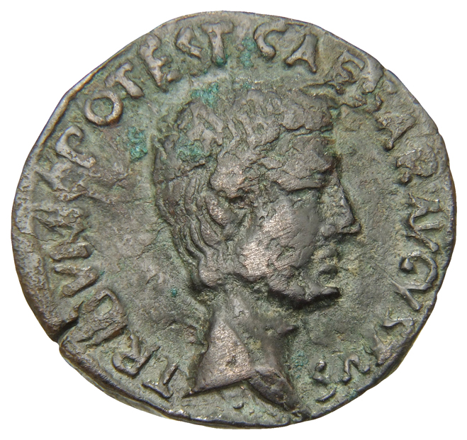 RIC I (second edition) Augustus 379 Augustus obverse, Head of Augustus, bare, right