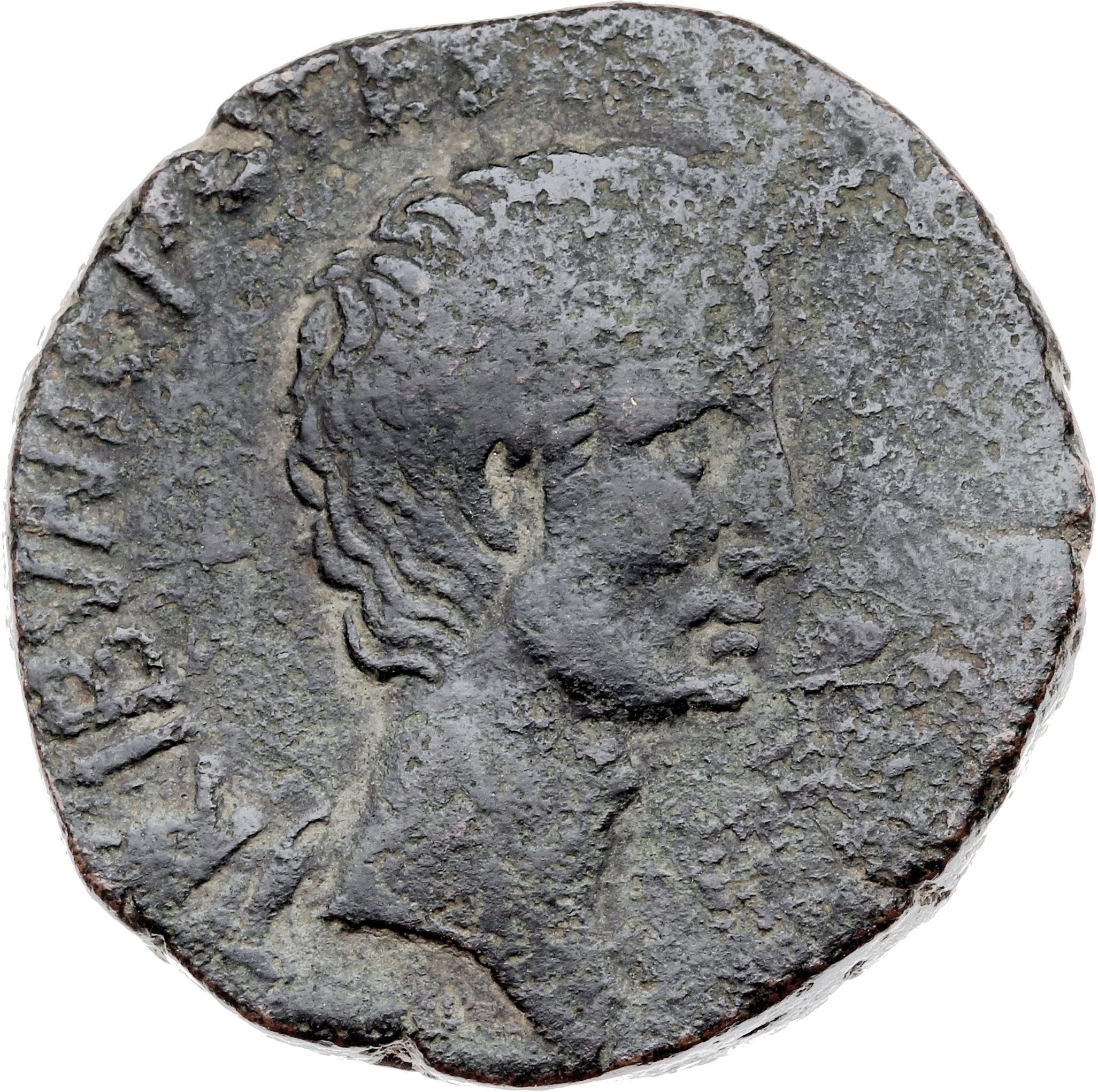 RIC I (second edition) Augustus 382 Augustus obverse — Head of Augustus, bare, right