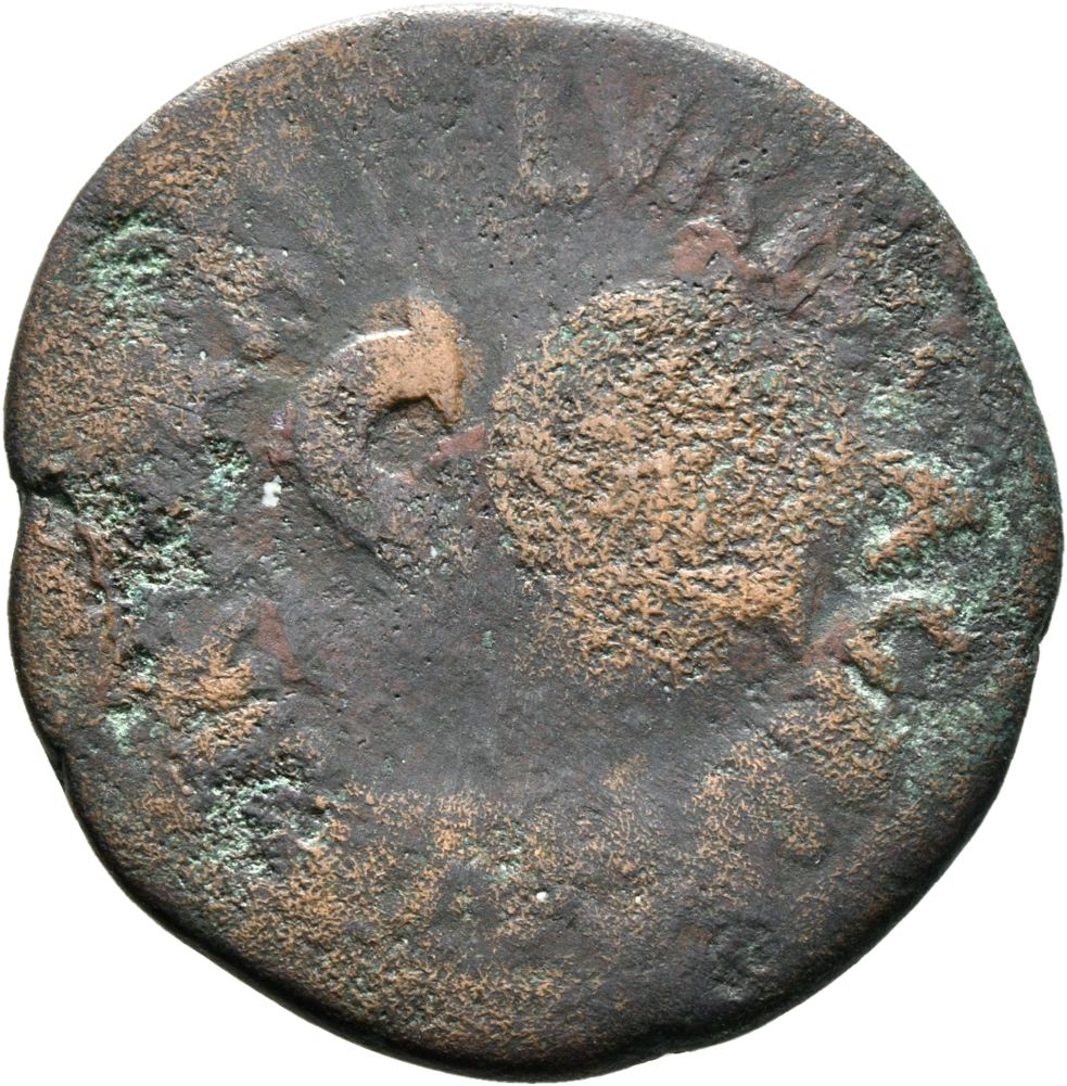 RIC I (second edition) Augustus 427 Augustus reverse — Legend surrounding S C