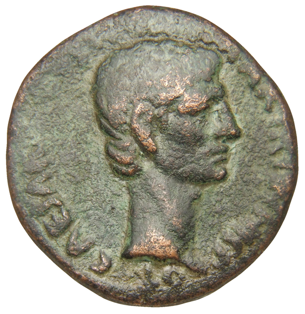 RIC I (second edition) Augustus 437 Augustus obverse, Head of Augustus, bare, right