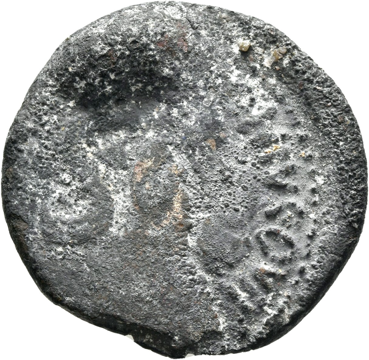 RIC I (second edition) Augustus 439 Augustus reverse — Legend surrounding S C