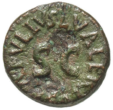 Augustus obverse — Legend surrounding S C