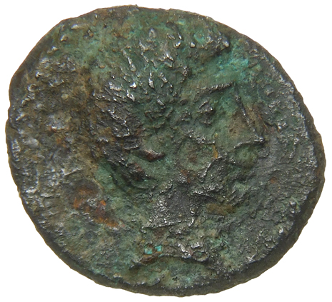 RIC I (second edition) Augustus 515 Augustus obverse, Head of Augustus, bare, right