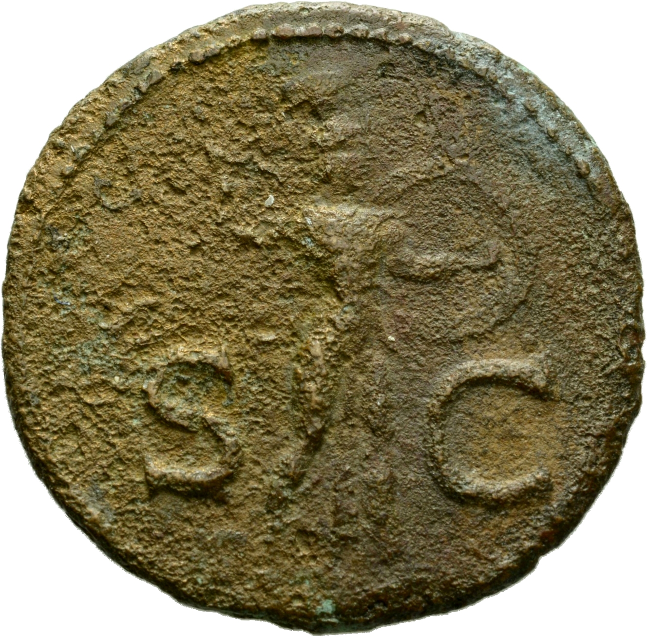 RIC I (second edition) Claudius 100 Claudius reverse, Minerva, helmeted and draped, advancing right, levelling javelin in ...