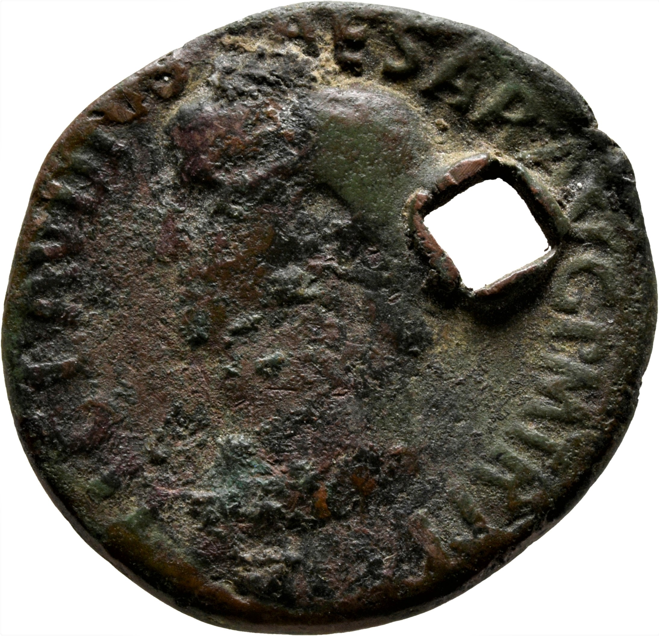RIC I (second edition) Claudius 100 Claudius obverse — Head of Claudius, bare, left