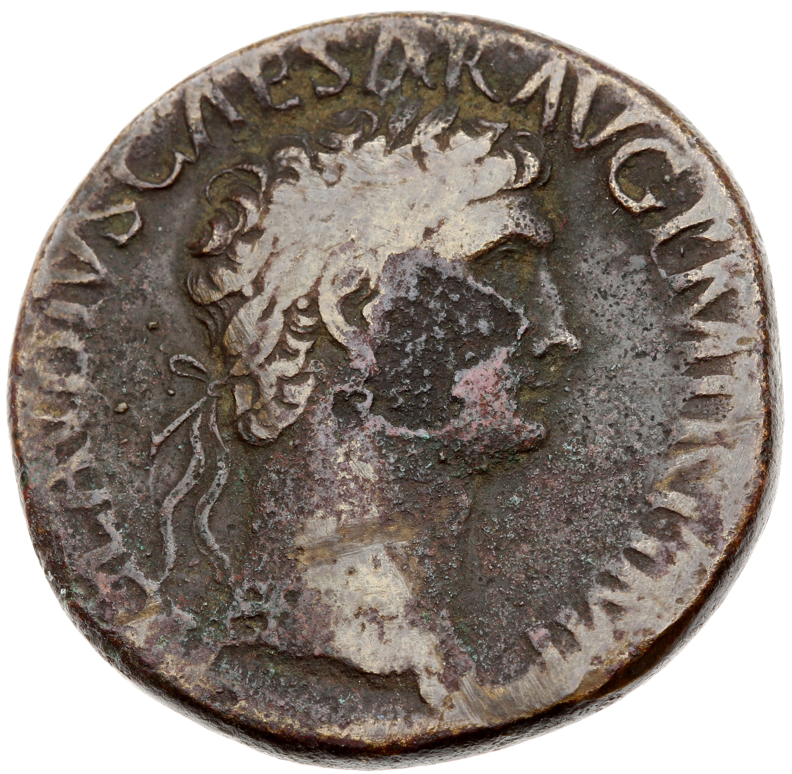 RIC I (second edition) Claudius 114 Claudius obverse — Head of Claudius, laureate, right
