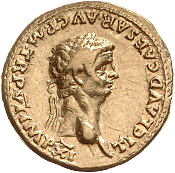 RIC I (second edition) Claudius 31 Claudius obverse, Head of Claudius, laureate, right