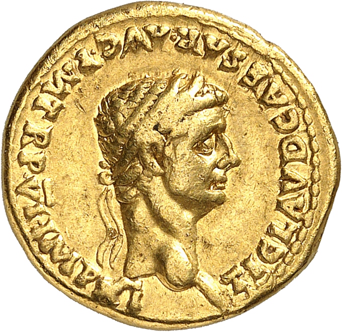 RIC I (second edition) Claudius 31 Claudius obverse — Head of Claudius, laureate, right