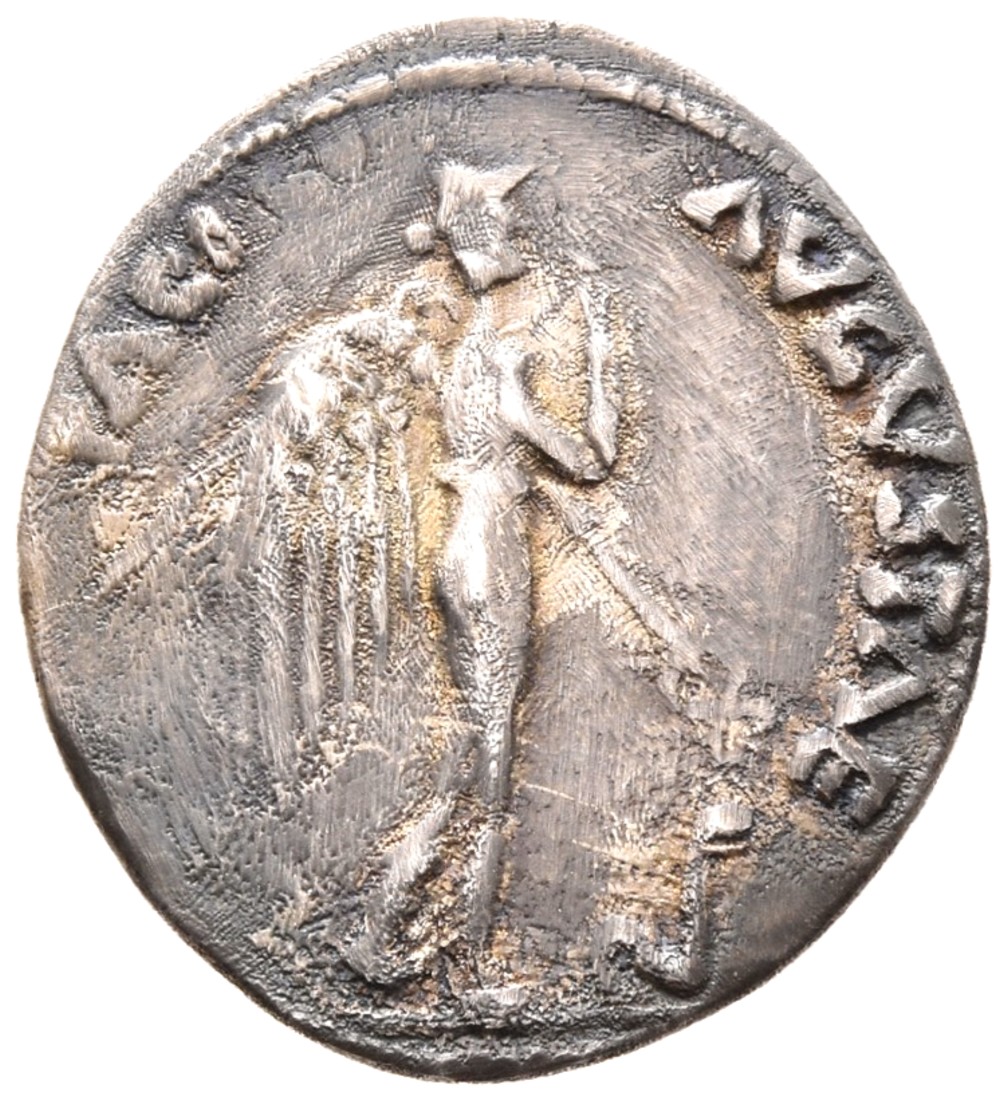 RIC I (second edition) Claudius 39 Claudius reverse — Pax/Nemesis advancing right, holding drapery with right hand, left h...