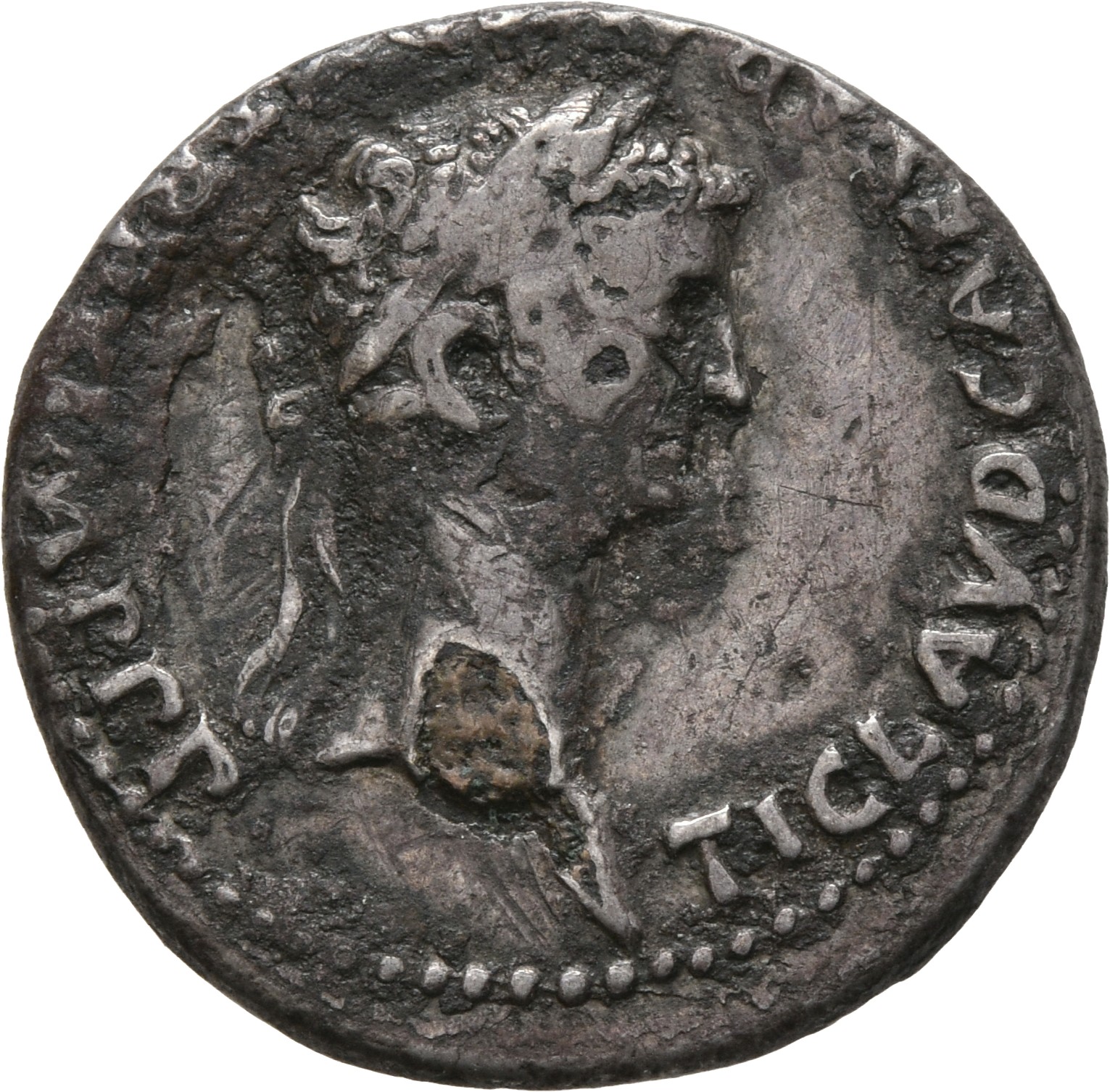 RIC I (second edition) Claudius 54 Claudius obverse — Head of Claudius, laureate, right