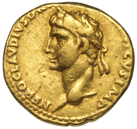 RIC I (second edition) Claudius 69 Claudius obverse — Head of Nero Claudius Drusus, laureate, left