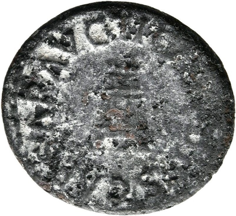 RIC I (second edition) Claudius 90 Claudius obverse — Modius on three legs