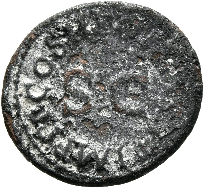 RIC I (second edition) Claudius 90 Claudius reverse — Legend surrounding S C