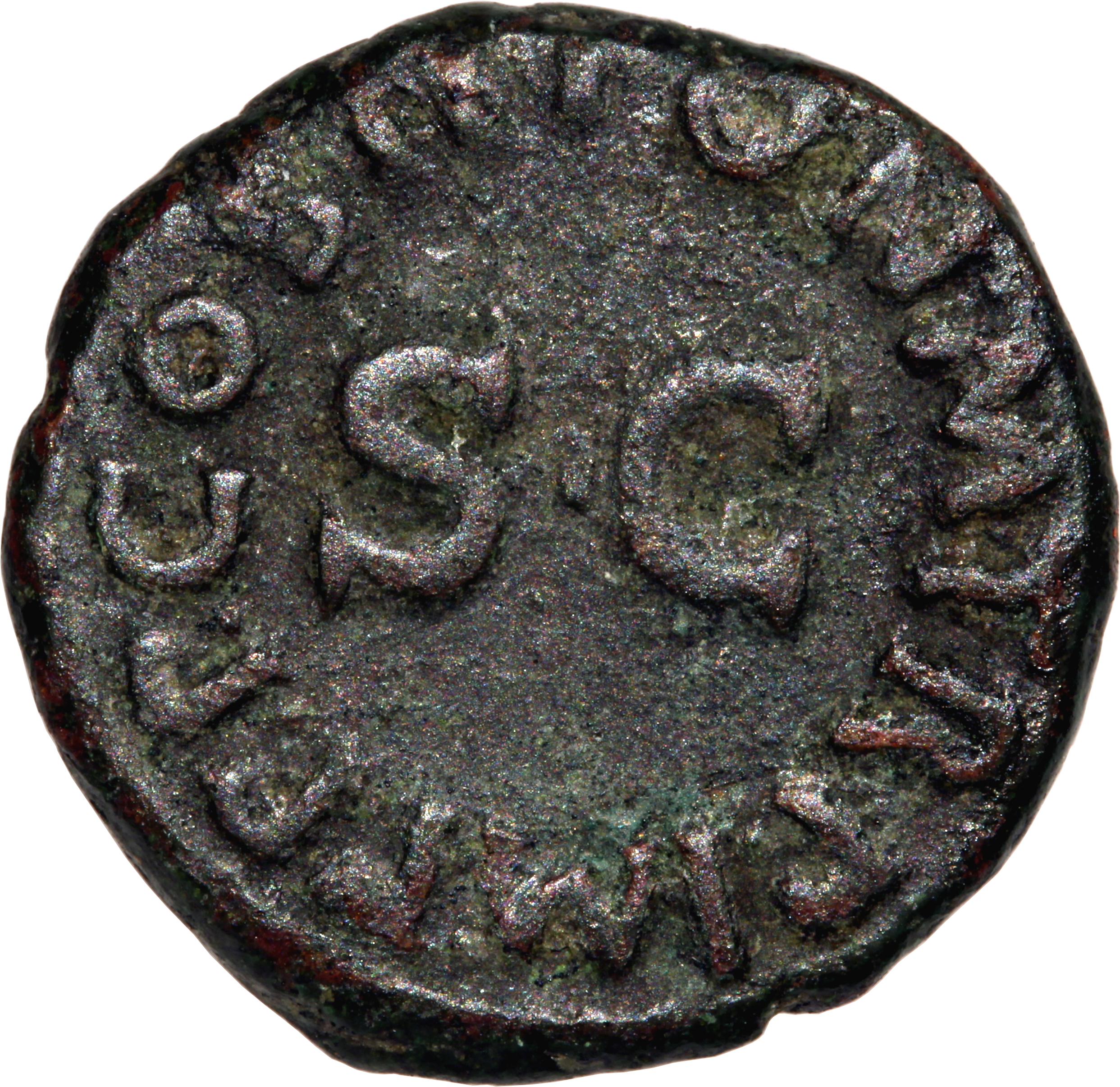 RIC I (second edition) Claudius 91 Claudius reverse, Legend surrounding S C