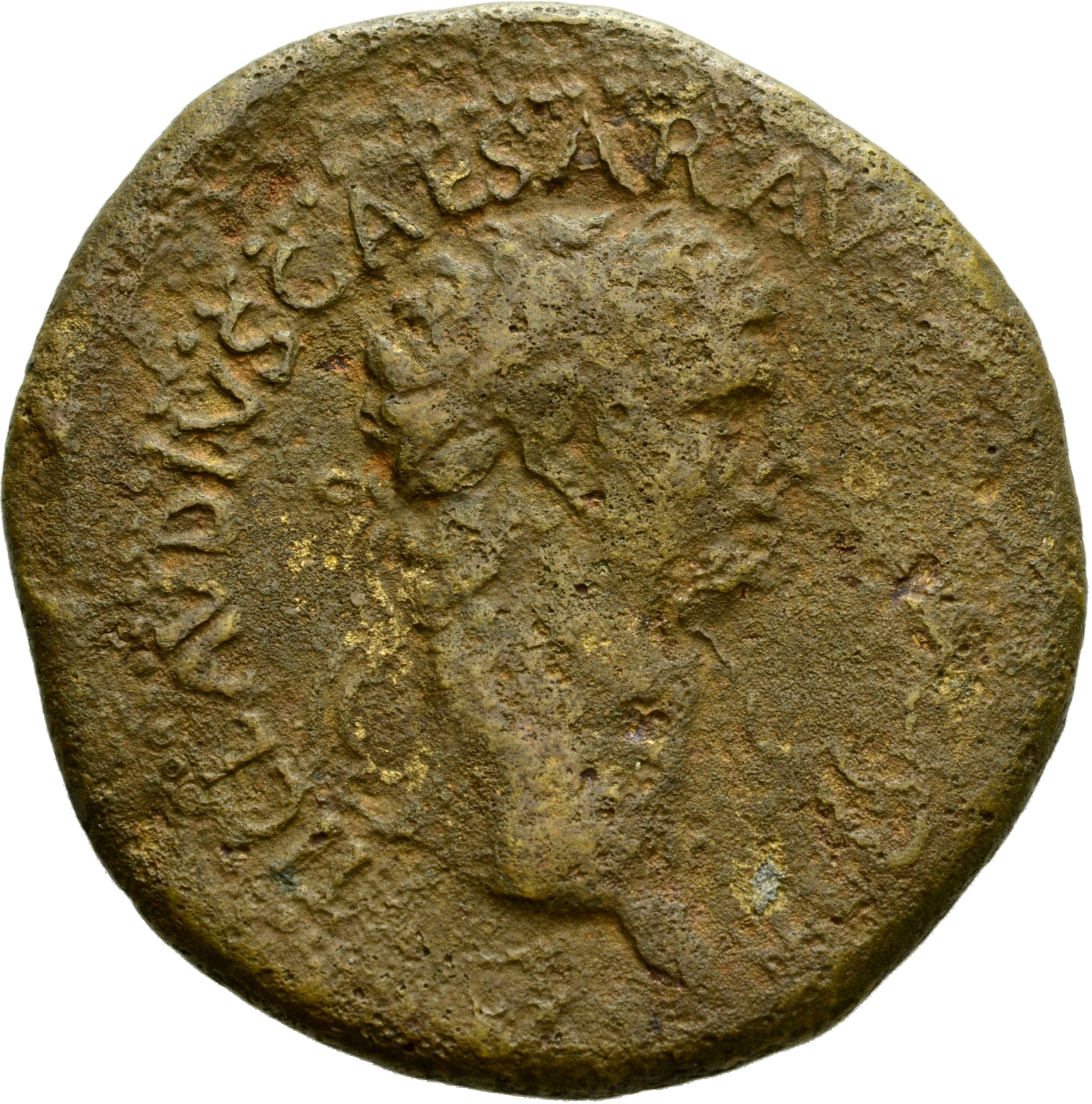 RIC I (second edition) Claudius 96 Claudius obverse, Head of Claudius, laureate, right