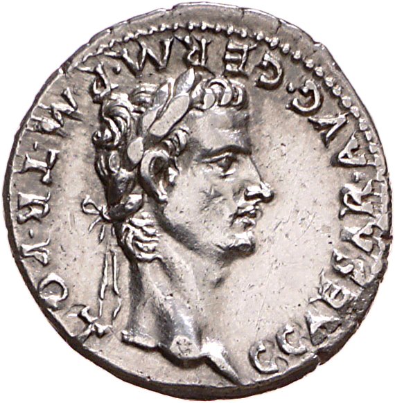RIC I (second edition) Gaius/Caligula 16 Gaius obverse, Head of Caligula, laureate, right