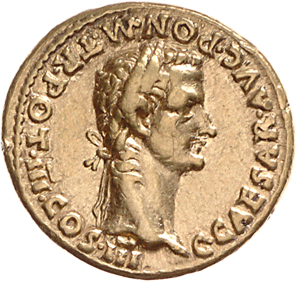 RIC I (second edition) Gaius/Caligula 21 Gaius obverse, Head of Caligula, laureate, right
