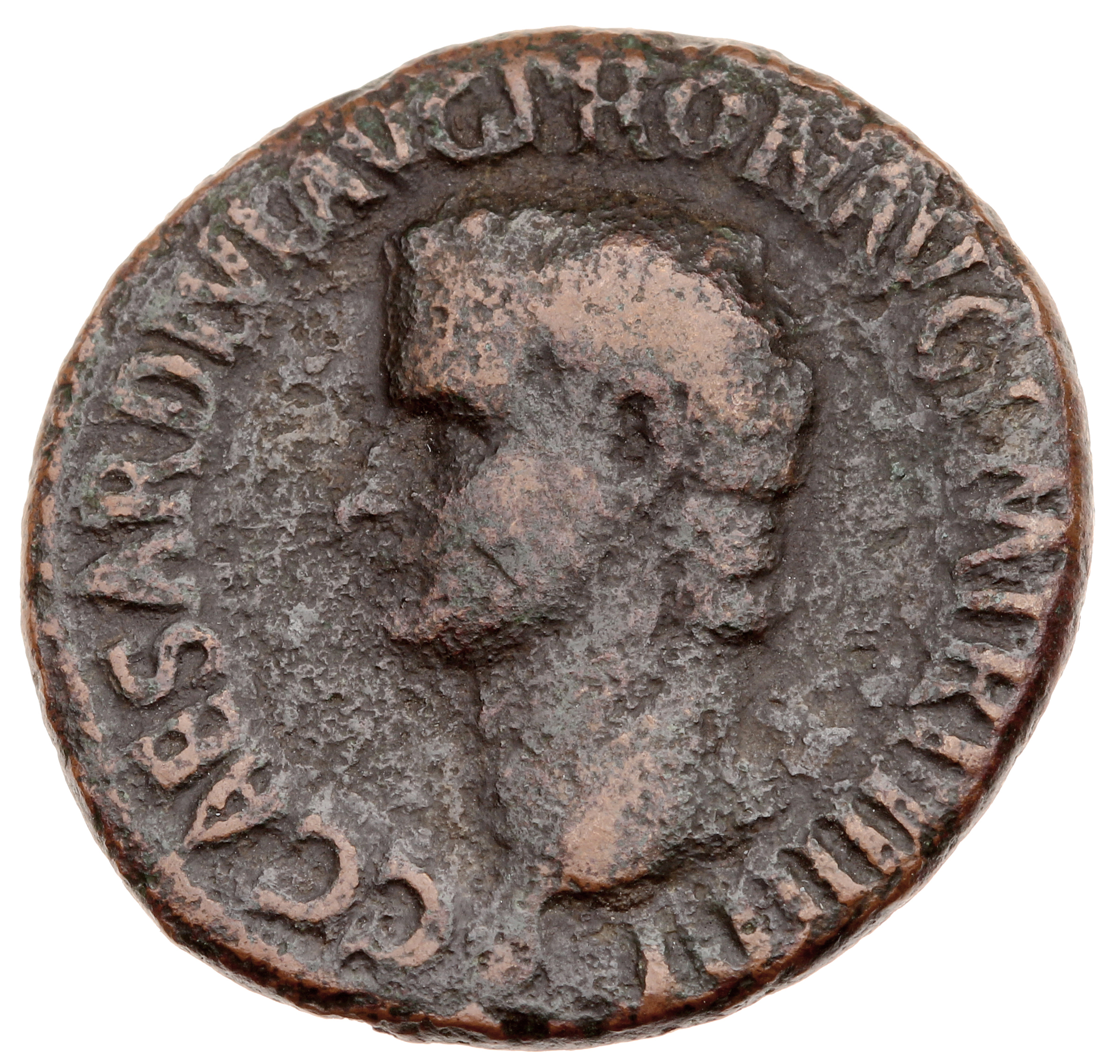 RIC I (second edition) Gaius/Caligula 54 Gaius obverse — Head of Caligula, bare, left