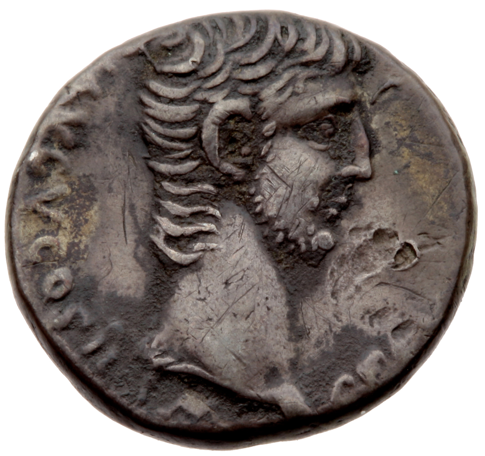 RIC I (second edition) Gaius/Caligula 60 Gaius obverse, Head of Germanicus, bare, right, with beard
