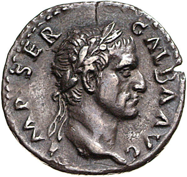 RIC I (second edition) Galba 150 Galba obverse, Head of Galba, laureate, right