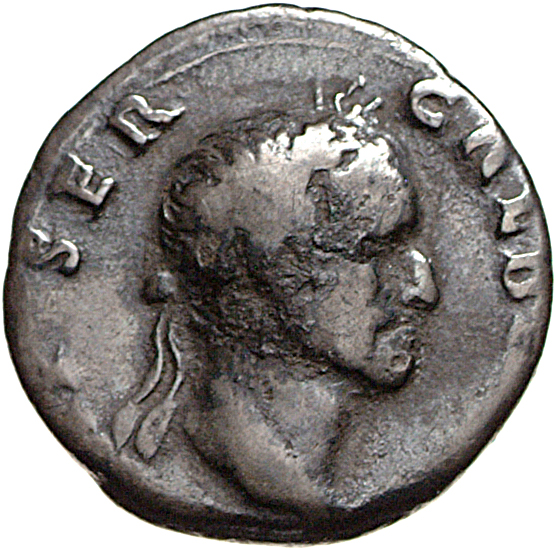 RIC I (second edition) Galba 155 Galba obverse, Head of Galba, laureate, right