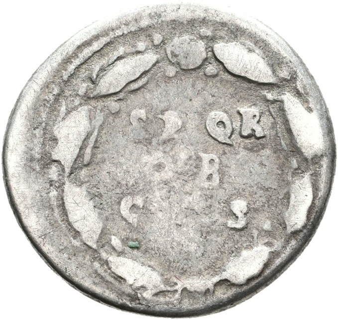 RIC I (second edition) Galba 167 Galba reverse — Legend in three lines oak-wreath