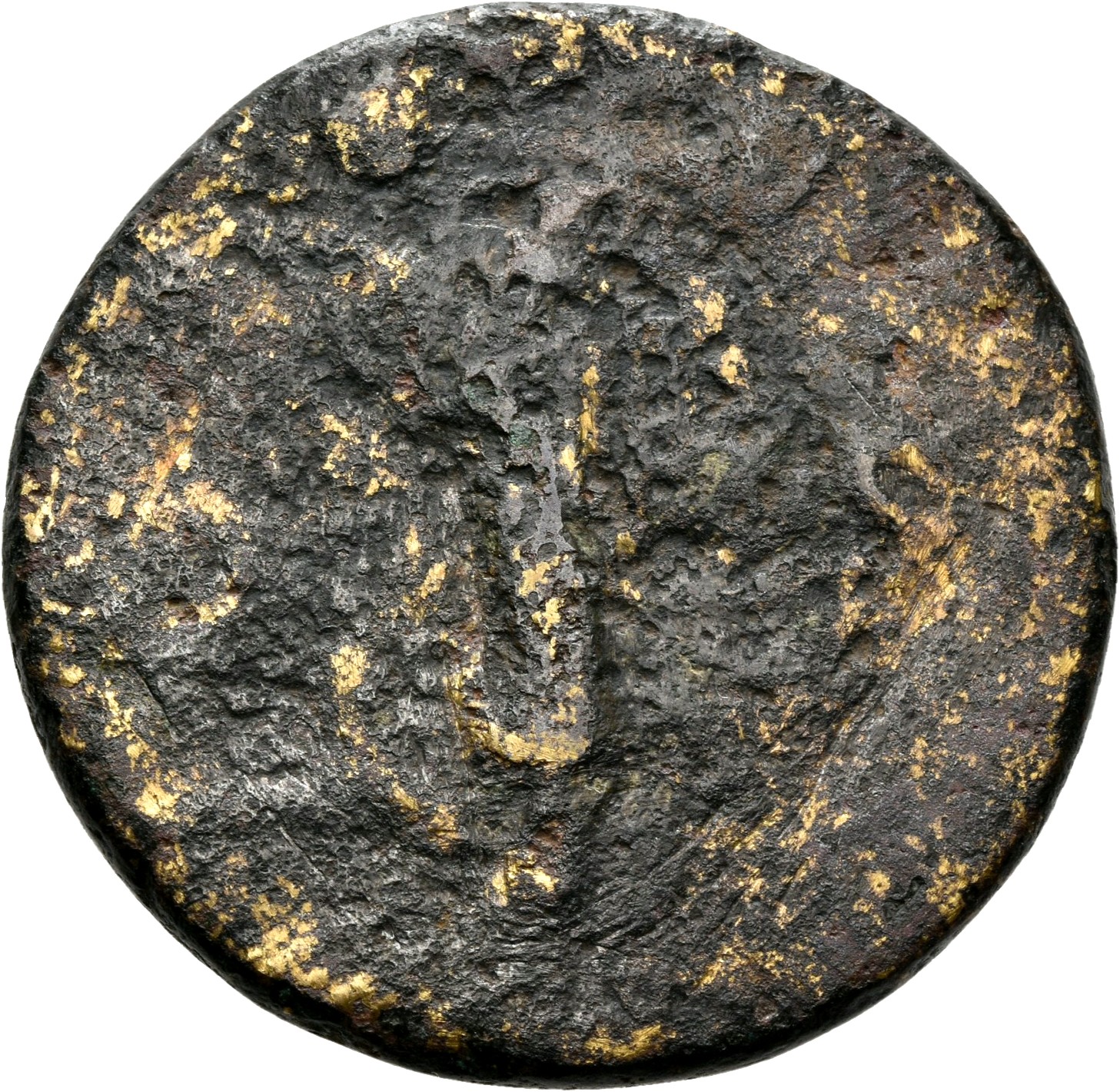 RIC I (second edition) Galba 257 Galba reverse, Victory advancing or walking left, holding palladium in right hand and pal...