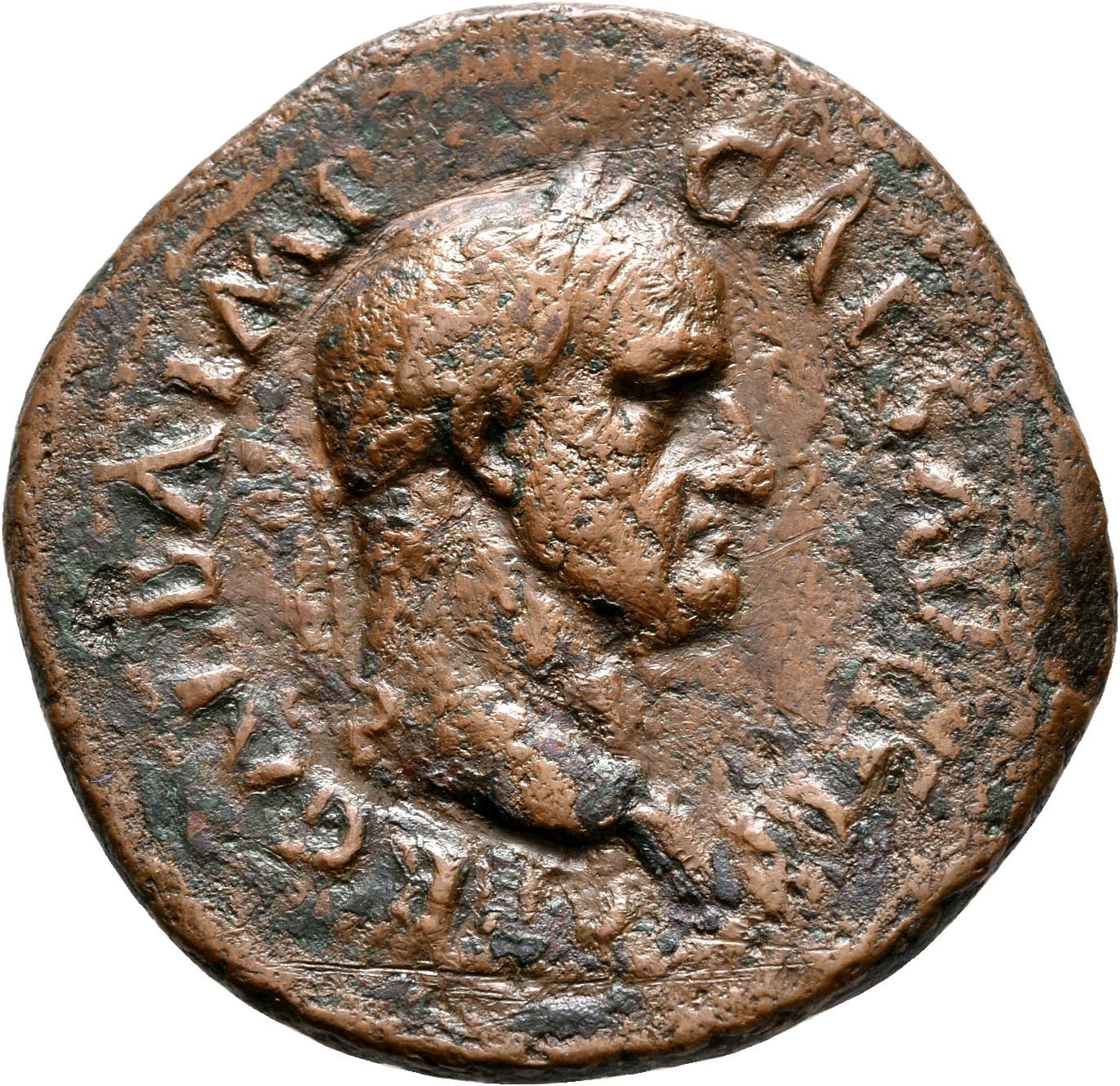 RIC I (second edition) Galba 280 Galba obverse, Bust of Galba, laureate and draped, right