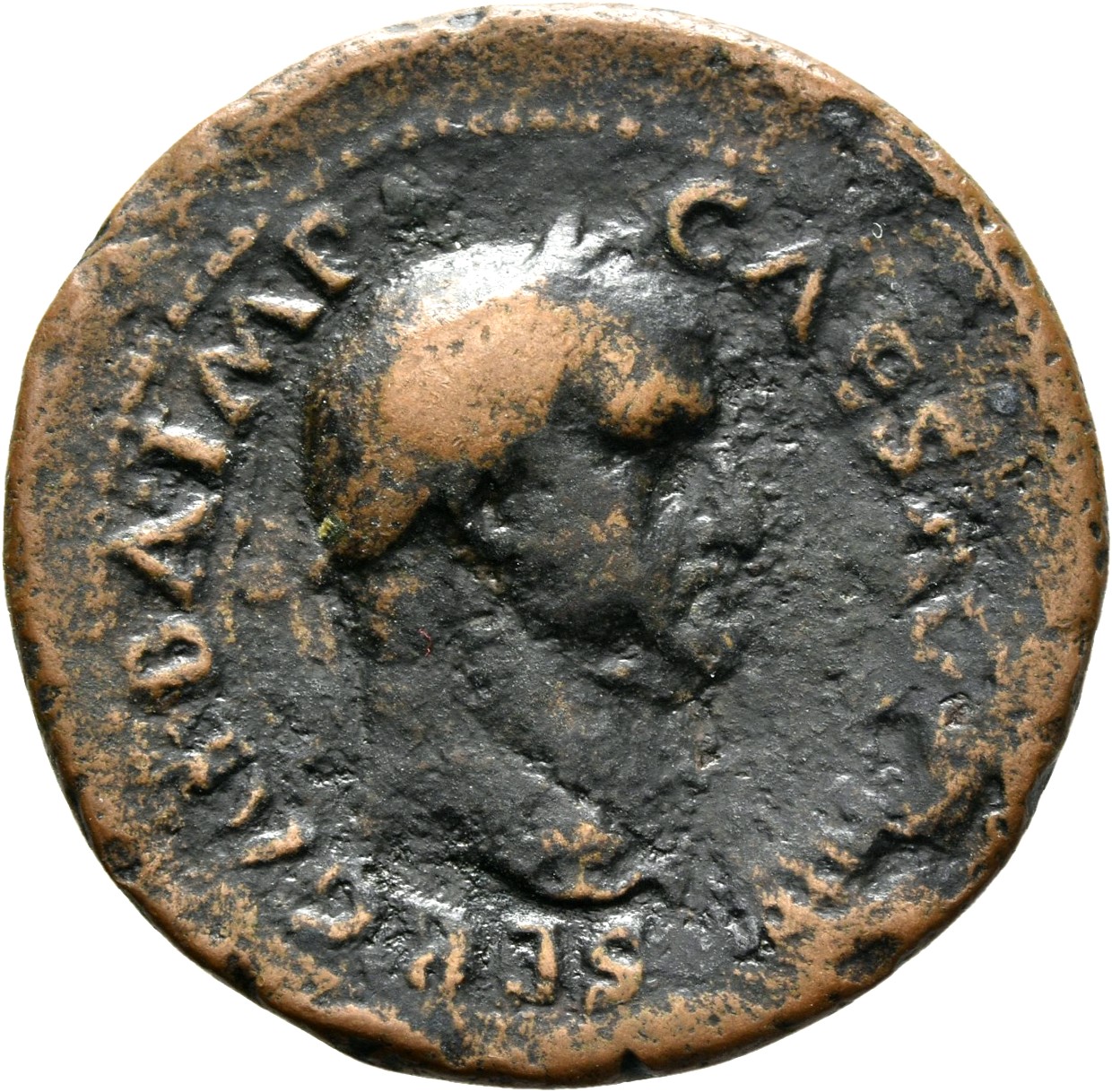 RIC I (second edition) Galba 283 Galba obverse — Head of Galba, laureate, right