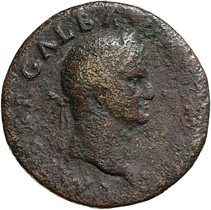 RIC I (second edition) Galba 286 Galba obverse, Head of Galba, laureate, right