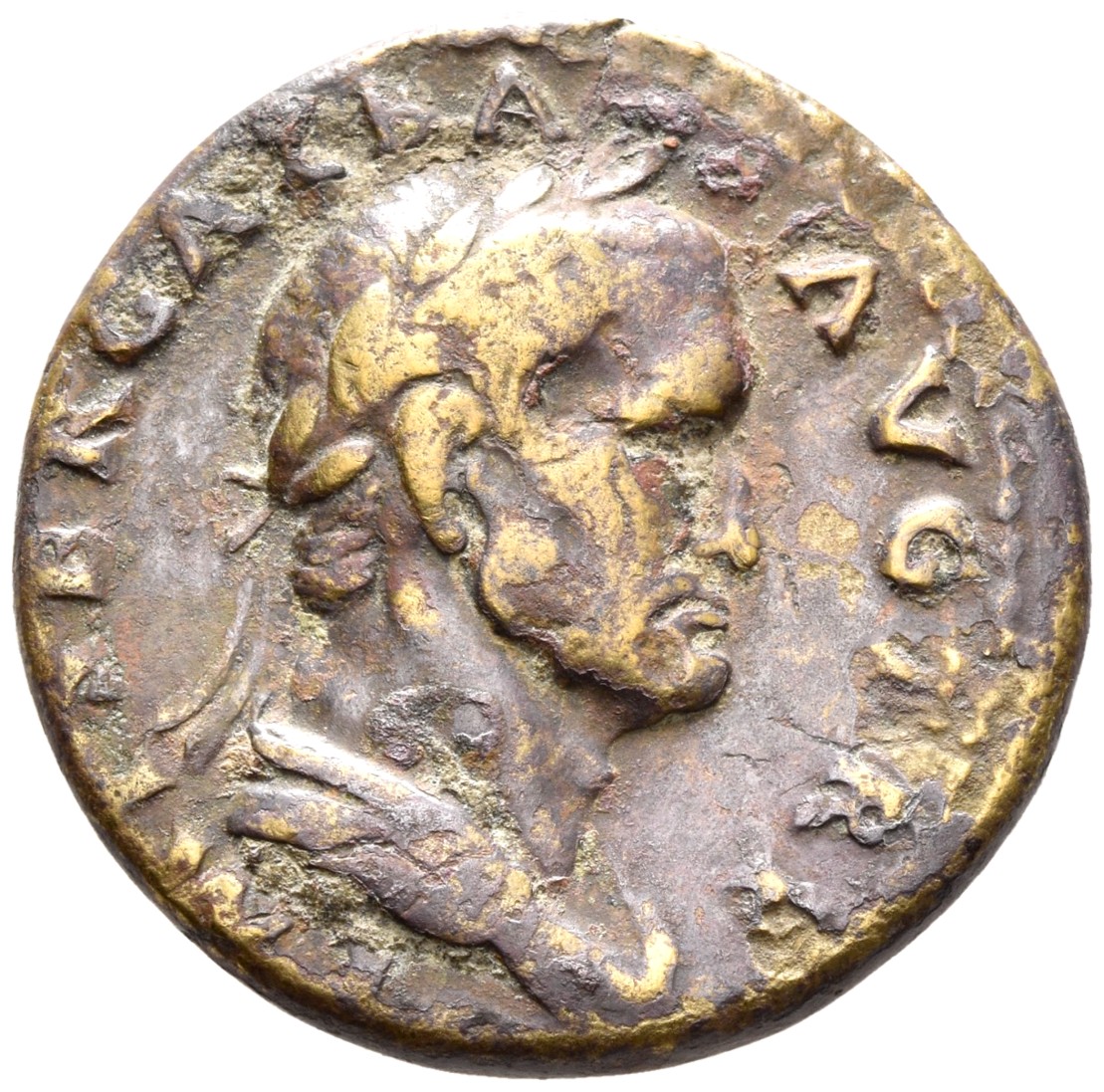 RIC I (second edition) Galba 287 Galba obverse — Bust of Galba, laureate and draped, right