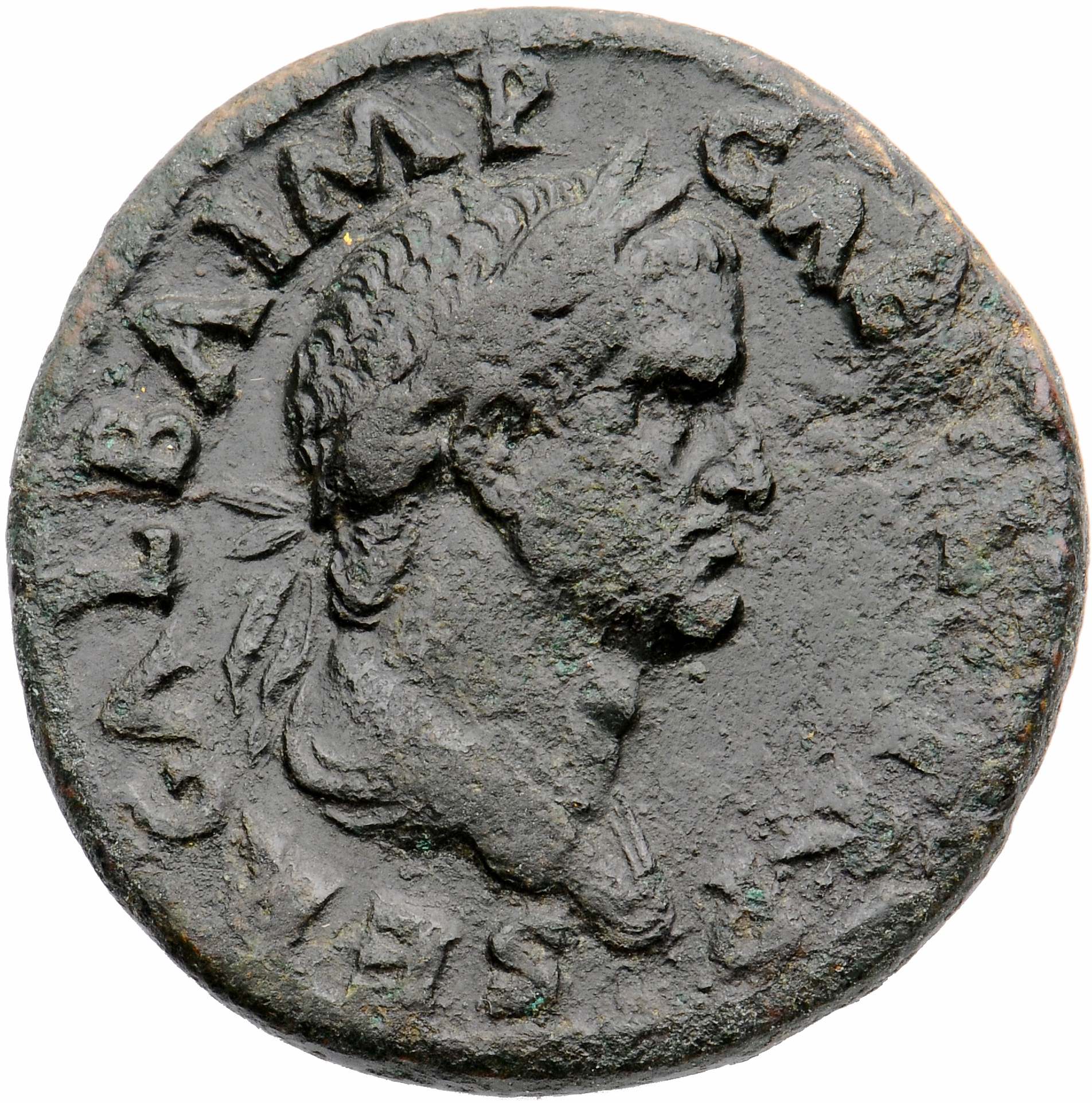 RIC I (second edition) Galba 290 Galba obverse, Bust of Galba, laureate and draped, right
