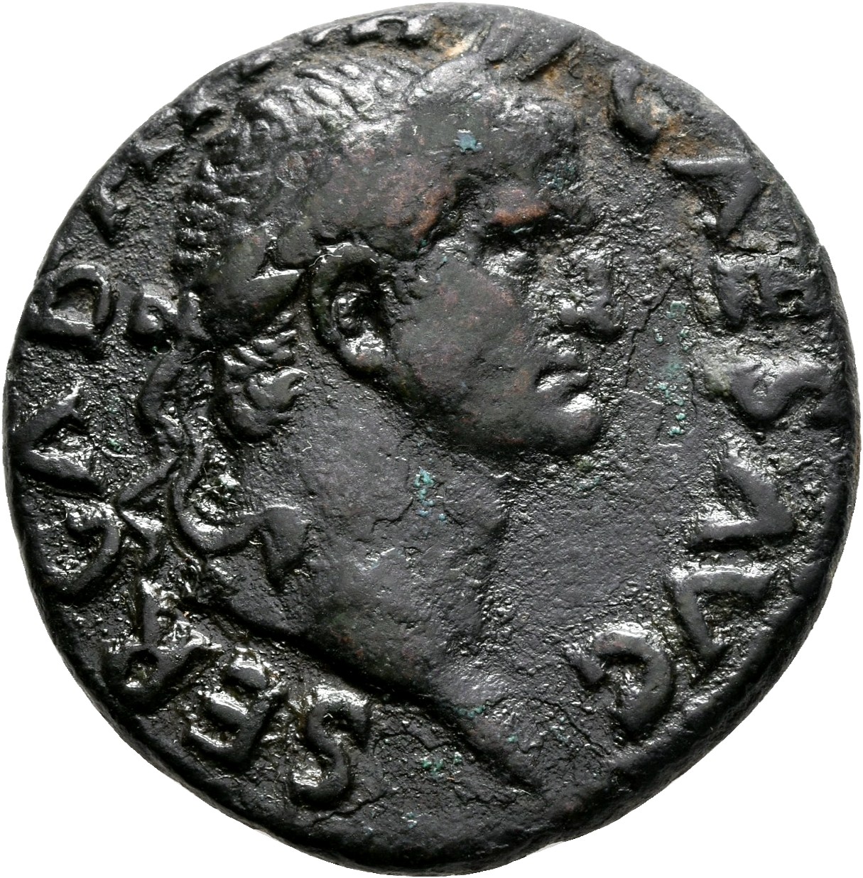 RIC I (second edition) Galba 300 Galba obverse, Bust of Galba, laureate and draped, right