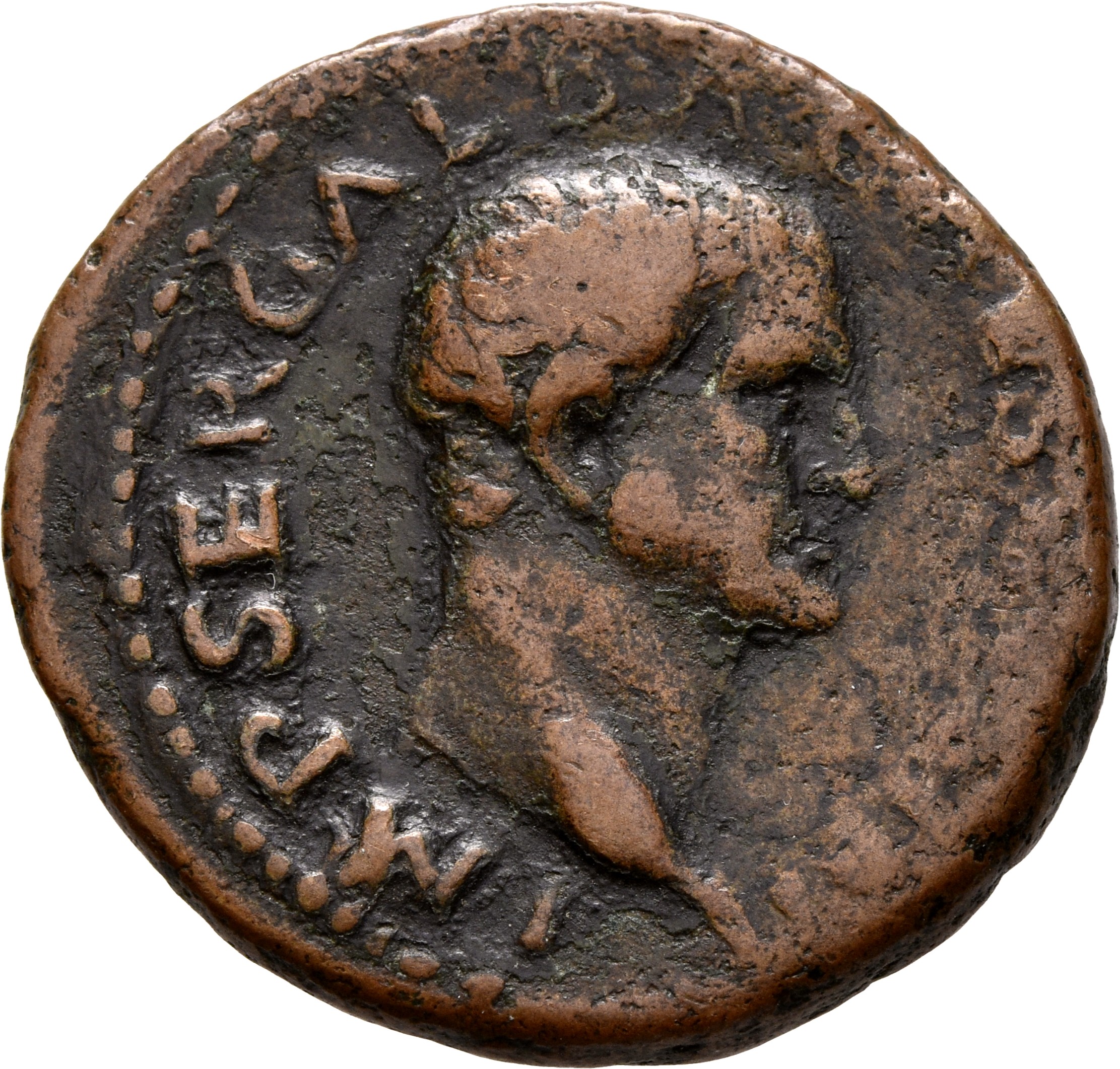 RIC I (second edition) Galba 372 Galba obverse, Head of Galba, bare, right