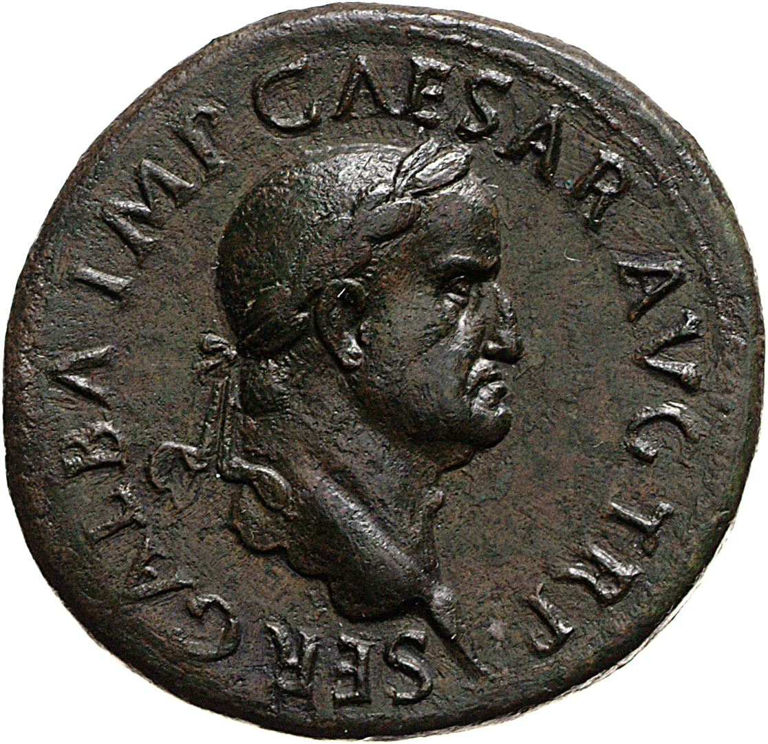 RIC I (second edition) Galba 397 Galba obverse, Head of Galba, laureate, right