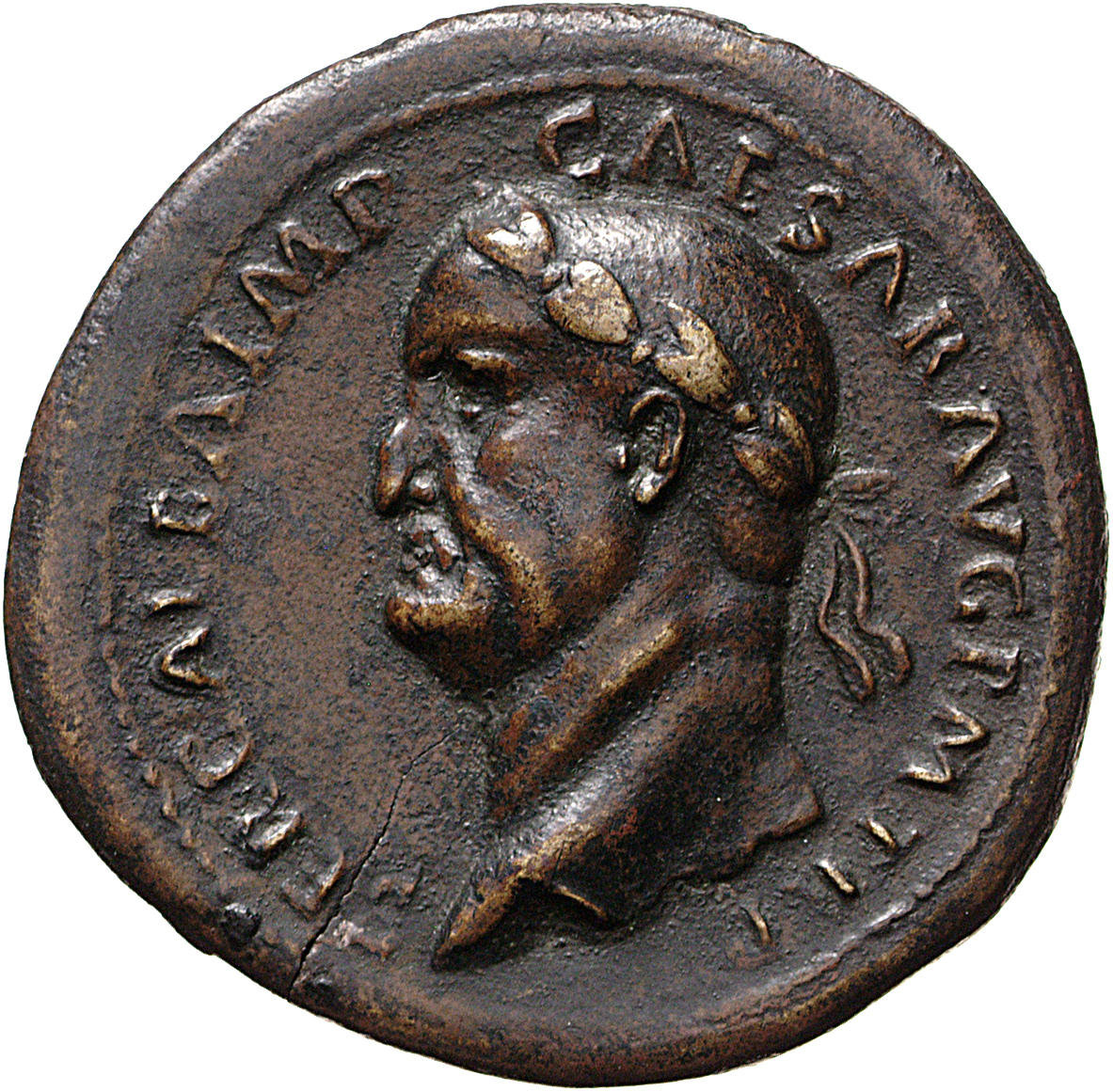 RIC I (second edition) Galba 400 Galba obverse, Head of Galba, laureate, left