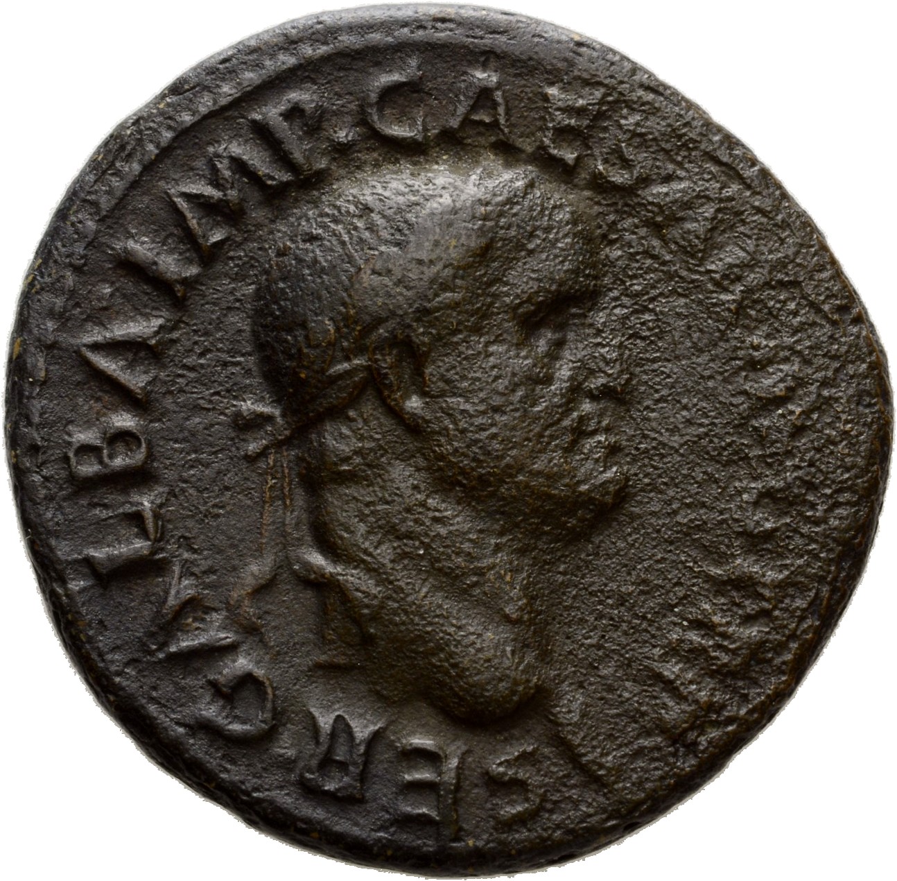 RIC I (second edition) Galba 428 Galba obverse, Head of Galba, laureate, right