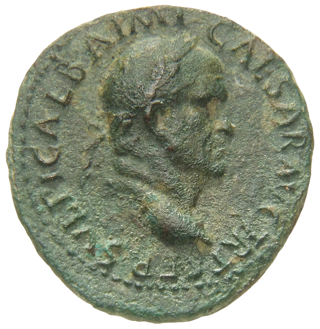 RIC I (second edition) Galba 496 Galba obverse, Head of Galba, laureate, right